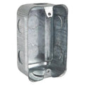 Galvanised Flush Wall Box 2X4